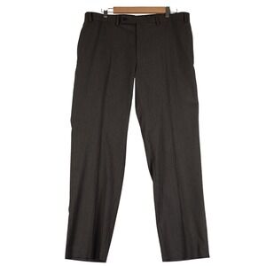 LAUREN RALPH LAUREN Dress Pants Trousers‎ 38W 30L Men Charcoal Pinstripe